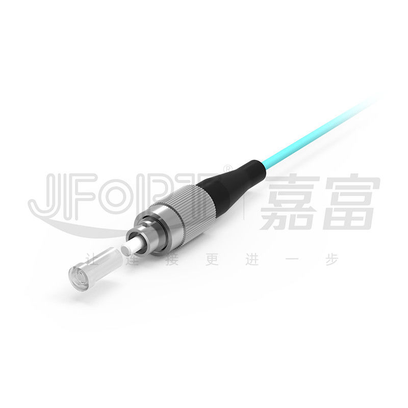 สายแพทช์ฝ่าวงล้อมสายเคเบิลไฟเบอร์ออปติก FC / ST ล่วงหน้า 12 คอร์ชุดดึงตา