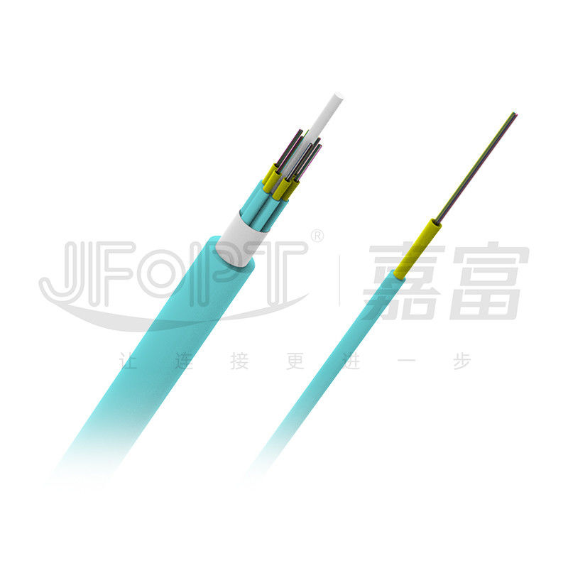 สายแพทช์ฝ่าวงล้อมสายเคเบิลไฟเบอร์ออปติก FC / ST ล่วงหน้า 12 คอร์ชุดดึงตา