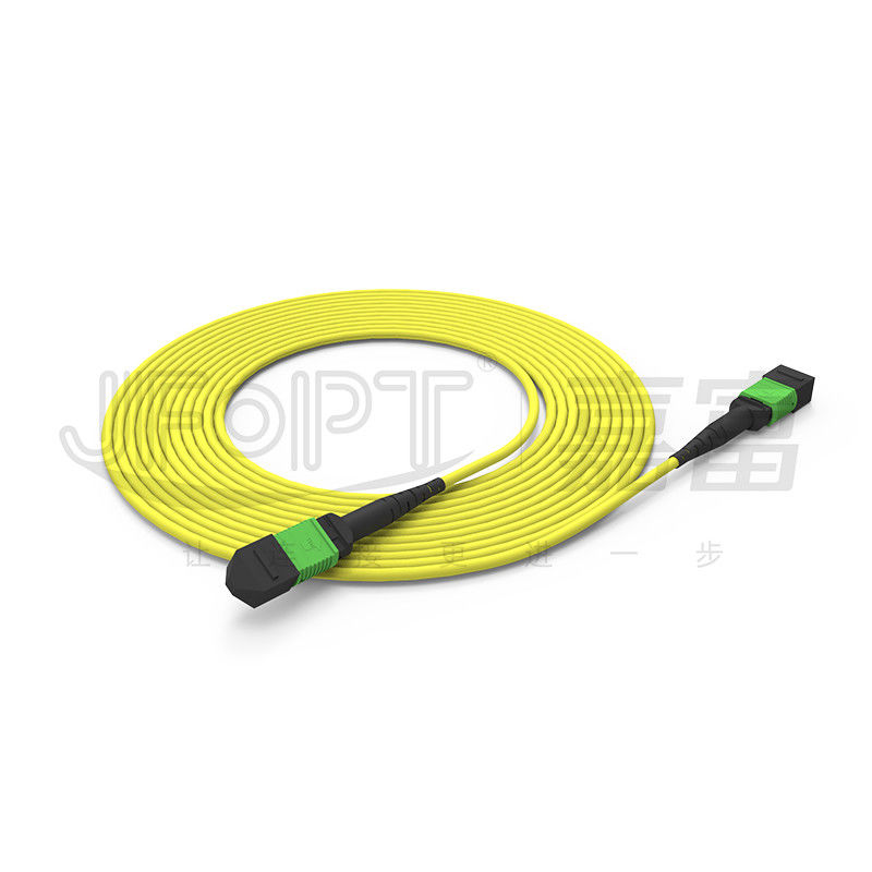 OFNP สายเคเบิลลำต้น MPO สารหน่วงไฟ 2.0 มม. - 5.0 มม. ลำต้นไฟเบอร์ออปติก PVC