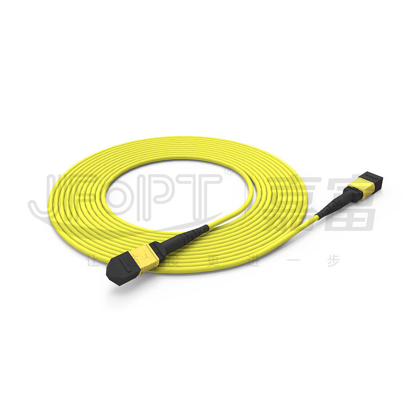 OFNP สายเคเบิลลำต้น MPO สารหน่วงไฟ 2.0 มม. - 5.0 มม. ลำต้นไฟเบอร์ออปติก PVC