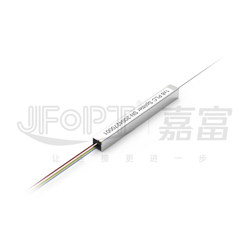 PLC ไฟเบอร์ออปติก Splitter 1 × N Bare Fiber ติดตั้งในแผง Splitter / กล่อง LGX พร้อมเอาต์พุต Ribbon Fiber Bare