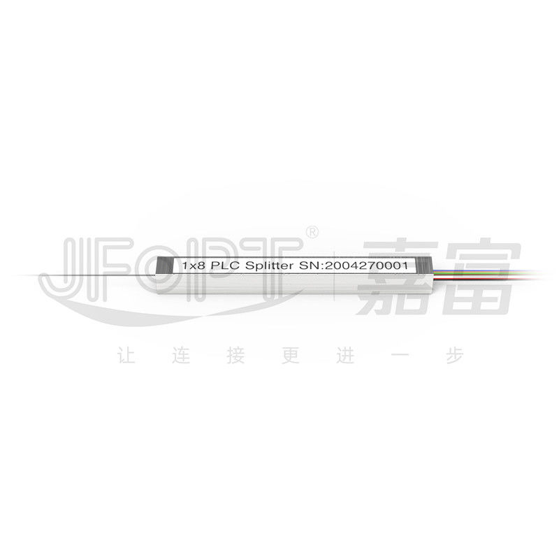 PLC ไฟเบอร์ออปติก Splitter 1 × N Bare Fiber ติดตั้งในแผง Splitter / กล่อง LGX พร้อมเอาต์พุต Ribbon Fiber Bare