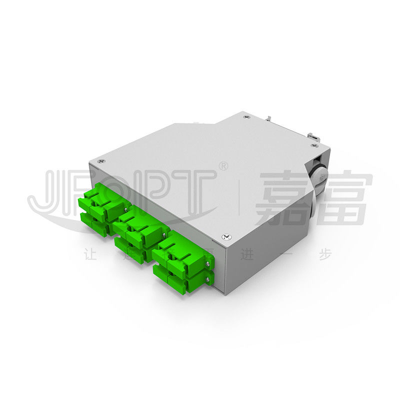 กล่องเลิกจ้างไฟเบอร์ออปติก CATV DIN Rail 2-24 แกนสองชั้น