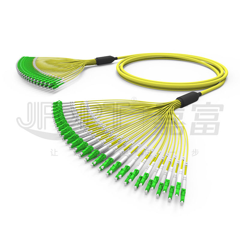 LC-SC Bundle สายเคเบิลไฟเบอร์ออปติกแบบสิ้นสุดล่วงหน้า 48 คอร์ 2.0 มม. สาขา G652D G657A1