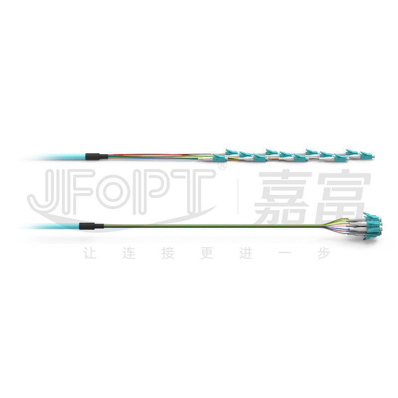 LC/UPC-LC/UPC Patch Cord 12-96 คอร์ G652D/G657A1/G657A2 ปั๊มพูฟเฟอร์แน่นพร้อมชุดดึงตา