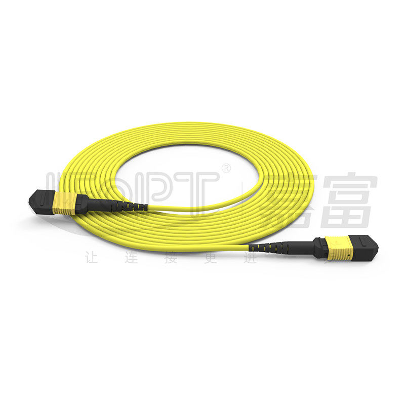 MPO Patch Cord SM 12 คอร์เคเบิล ราคาเคเบิลออปติกเคเบิลไฟเบอร์ออปติกเคเบิลในภายในภายนอก