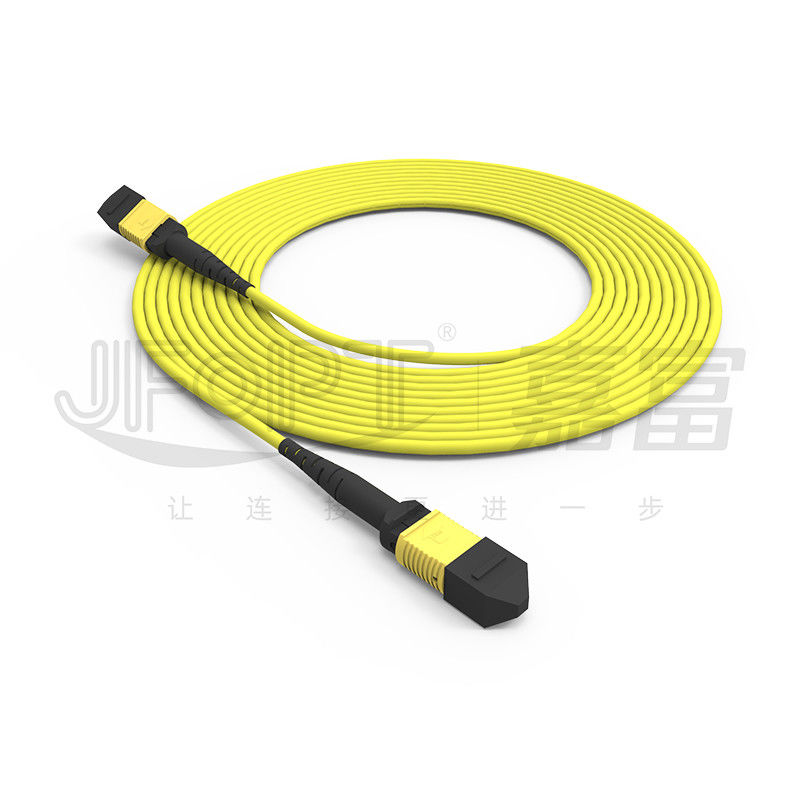 MPO Patch Cord SM 12 คอร์เคเบิล ราคาเคเบิลออปติกเคเบิลไฟเบอร์ออปติกเคเบิลในภายในภายนอก