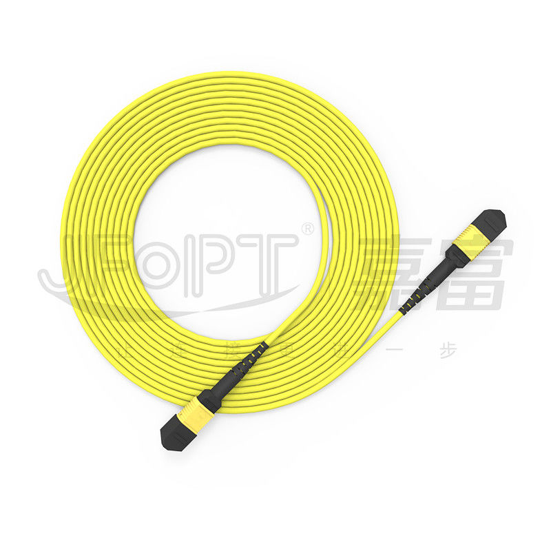 MPO Patch Cord SM 12 คอร์เคเบิล ราคาเคเบิลออปติกเคเบิลไฟเบอร์ออปติกเคเบิลในภายในภายนอก